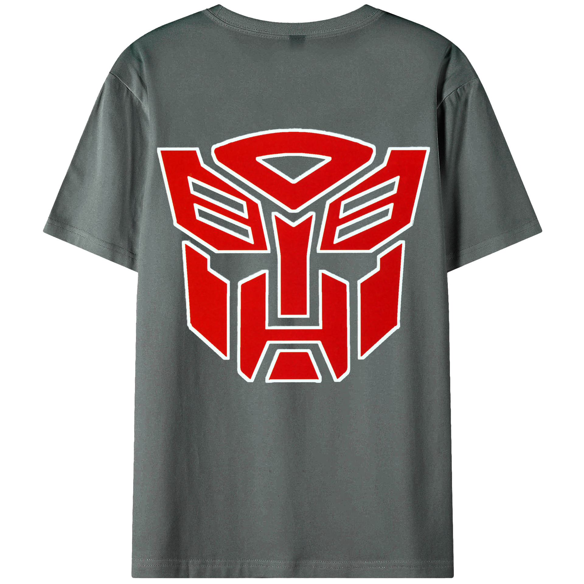 （画像用）  綿100％ メンズ半袖Tシャツ（バックプリント） 通気性